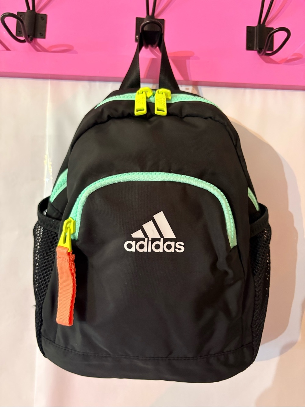 adidas mini Backpack with Neon Accents